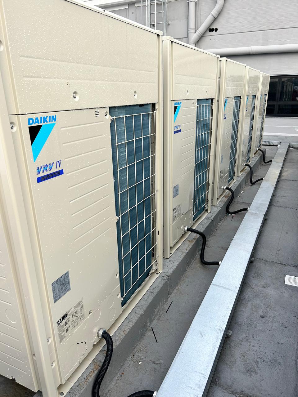 Sistema VRF instalado em empreendimento